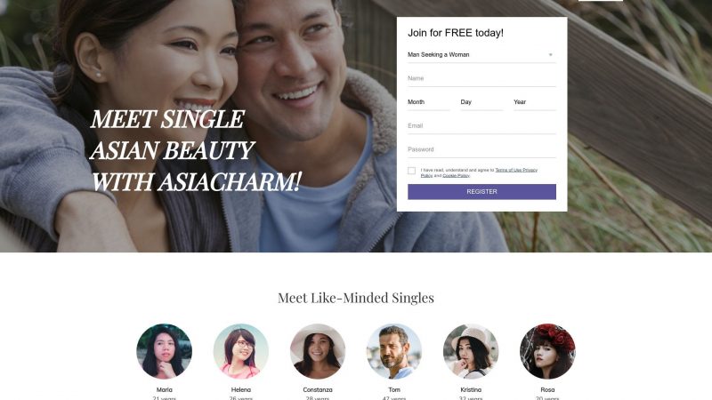 Asia Charm Dating Site Post Thumbnail